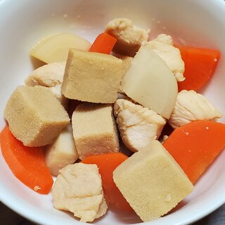 鶏肉と高野豆腐の煮物